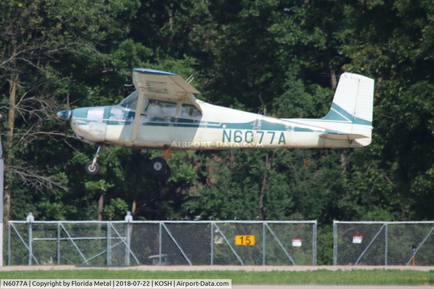 N6077A, 1956 Cessna 172 C/N 28677, EAA OSH 2018