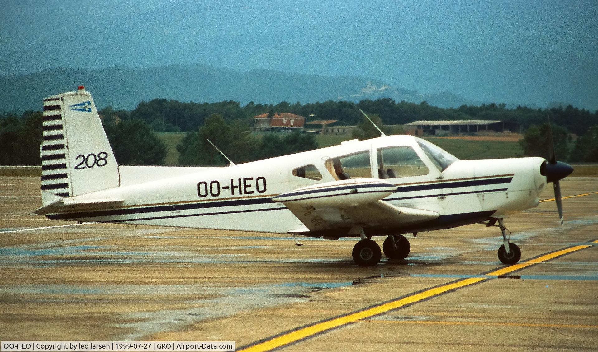 OO-HEO, 1972 SIAI-Marchetti S-205-22R C/N 4-231, Gerona 27.7.1999