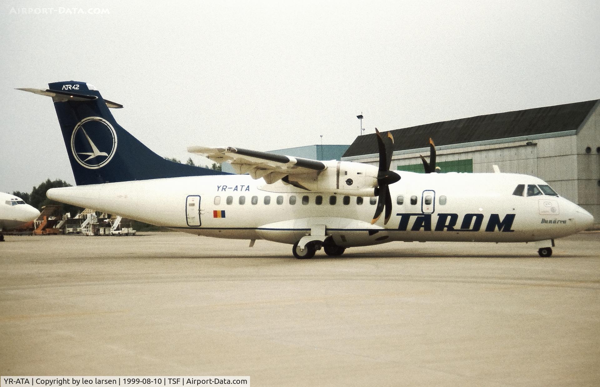 YR-ATA, 1997 ATR 42-500 C/N 566, Treviso 10.8.1999