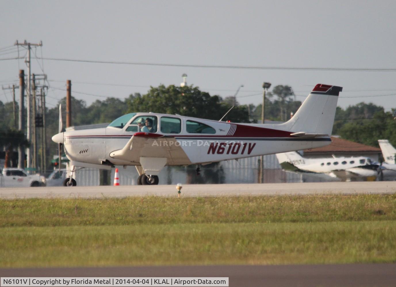N6101V, 1965 Beech 35-C33 Debonair C/N CD-848, SNF LAL 2014