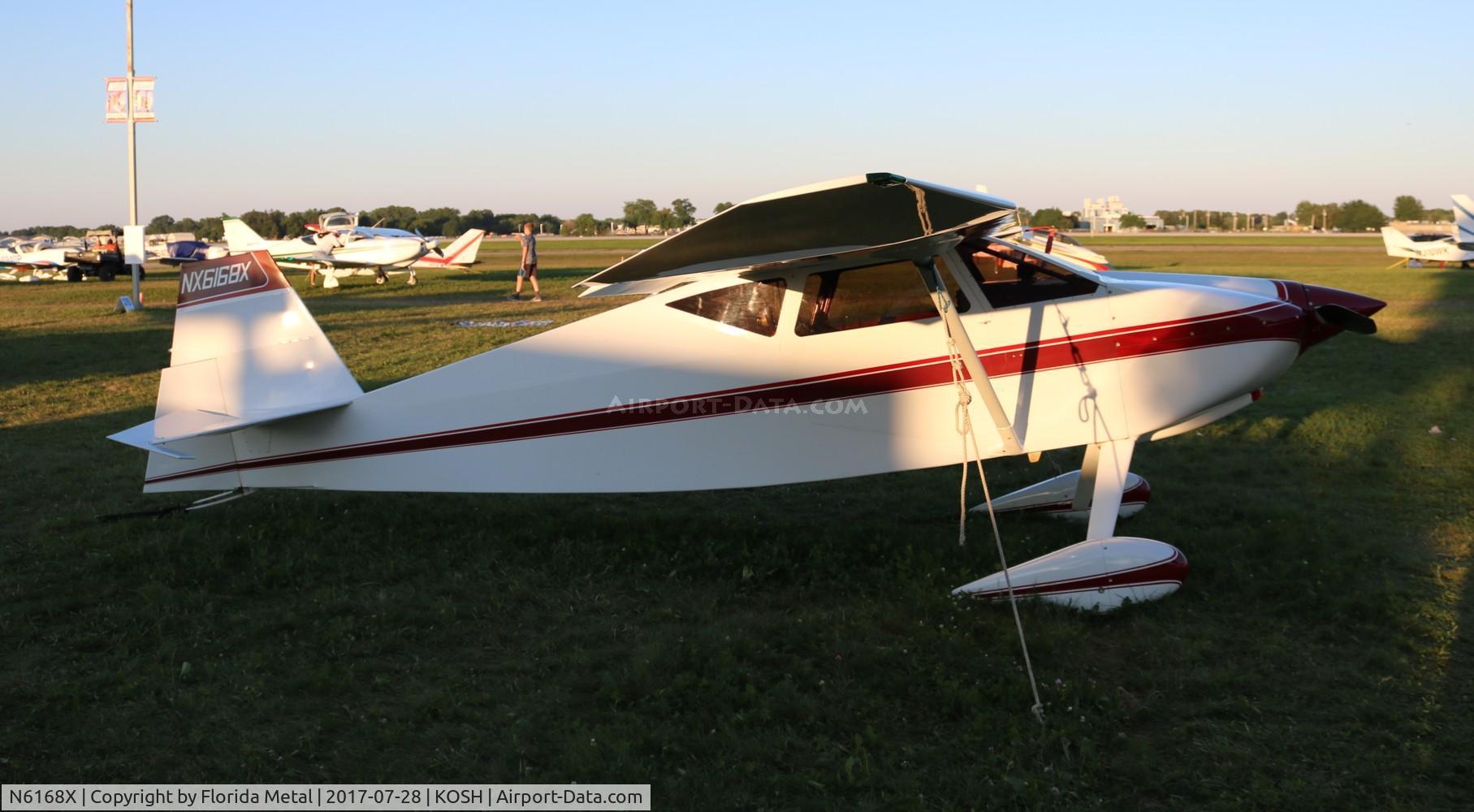 N6168X, 1993 Wittman W-10 Tailwind C/N JC-4, EAA OSH 2017