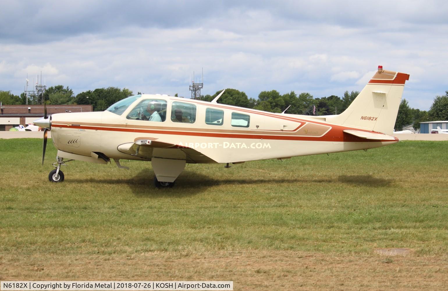 N6182X, 1981 Beech A36 Bonanza 36 C/N E-1971, EAA OSH 2018
