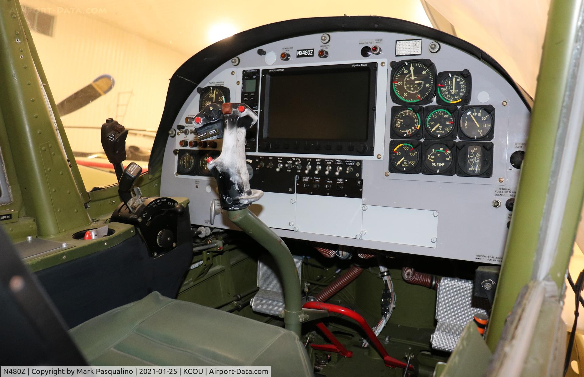 N480Z, SIAI-Marchetti SM-1019B C/N 064, SIAI-Marchetti SM-1019B