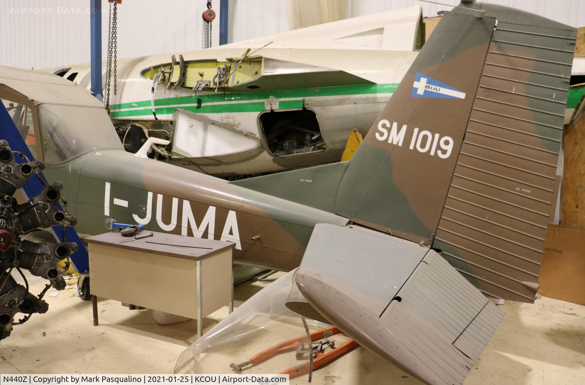 N440Z, SIAI-Marchetti SM-1019B C/N 084, SIAI-Marchetti SM1019B