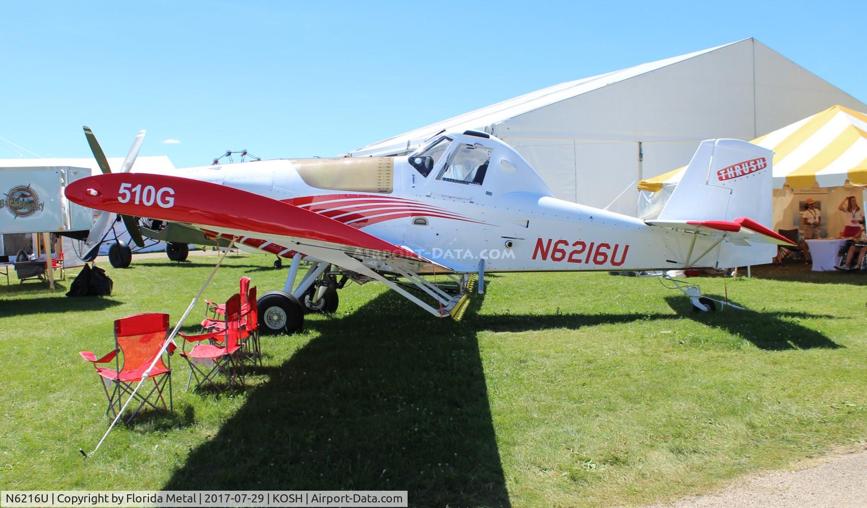 N6216U, 2017 Thrush Aircraft Inc S2R-H80 C/N H80-192, EAA OSH 2017