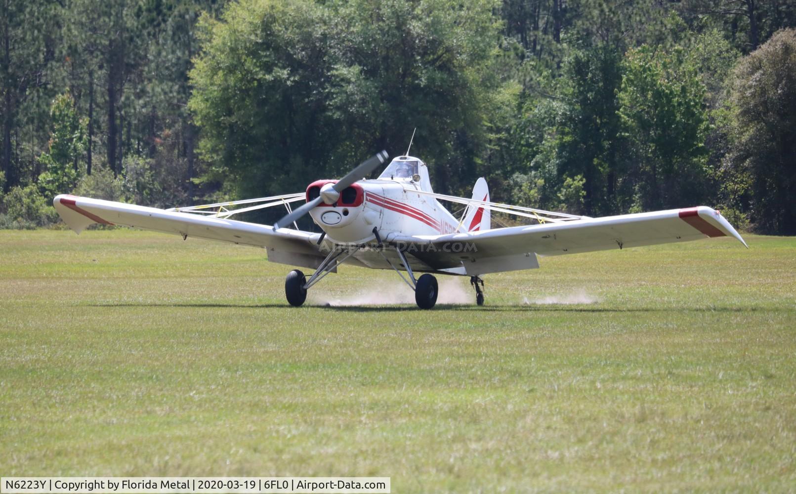 N6223Y, 1965 Piper PA-25-235 C/N 25-3296, Senior Soaring Championship 2020