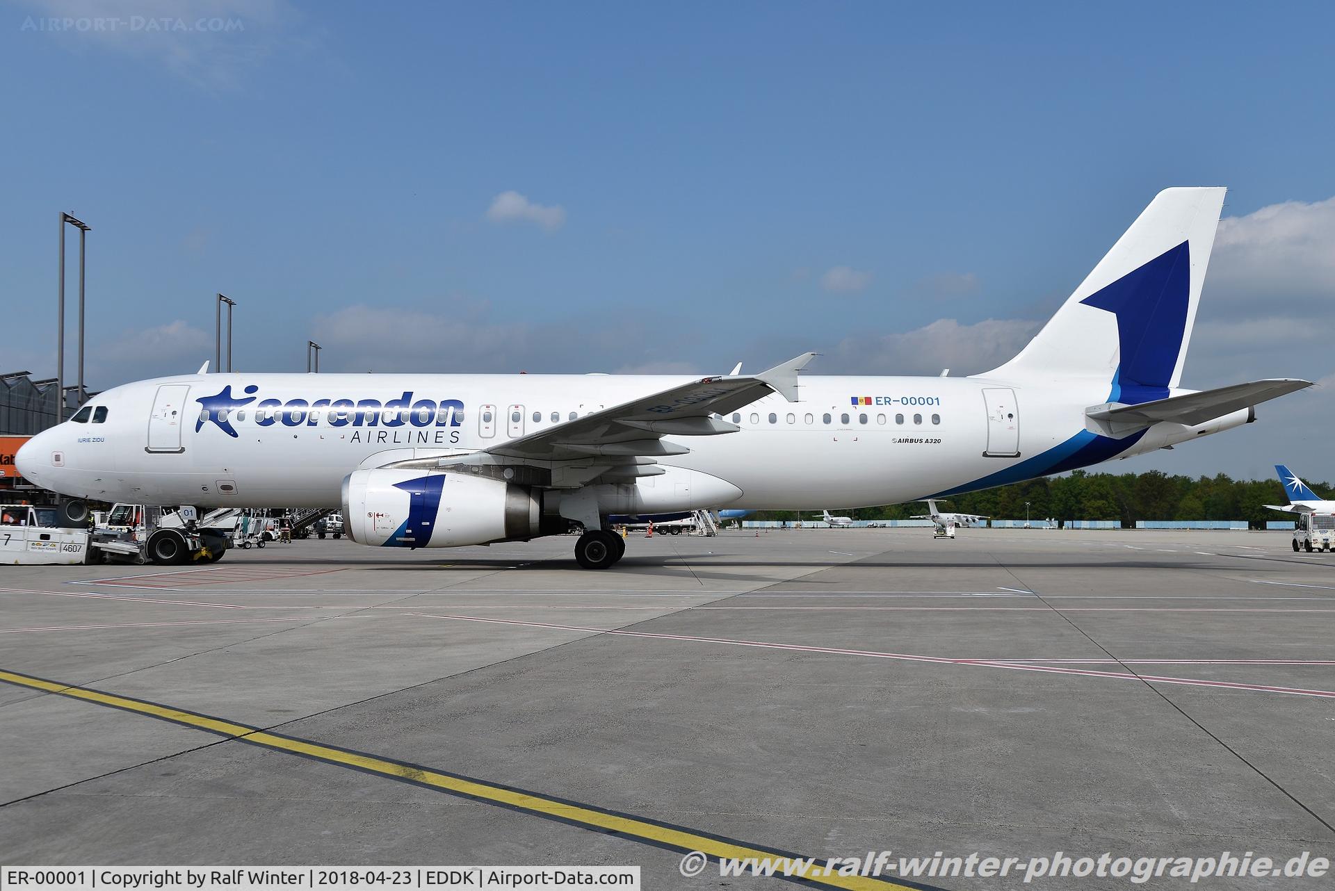ER-00001, 2008 Airbus A320-233 C/N 3581, Airbus A320-232 - Corendon Airlines Europe opby FlyOne - 3581 - ER-00001 - 23.04.2018 - CGN
