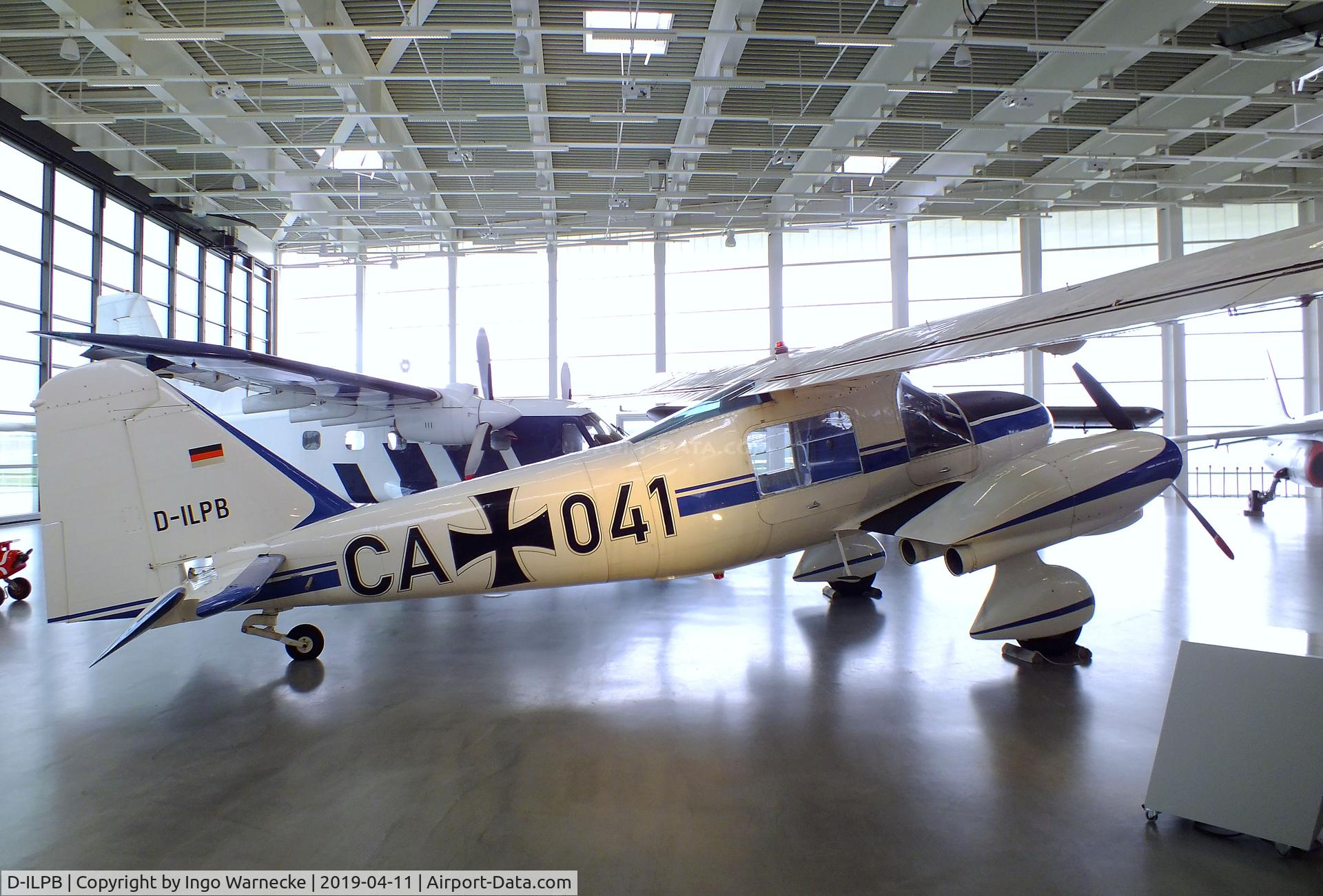 D-ILPB, 1961 Dornier Do-28A-1 C/N 3015, Dornier Do 28A-1 (shown in its former identity as Luftwaffe VIP-transport) at the Dornier Mus, Friedrichshafen