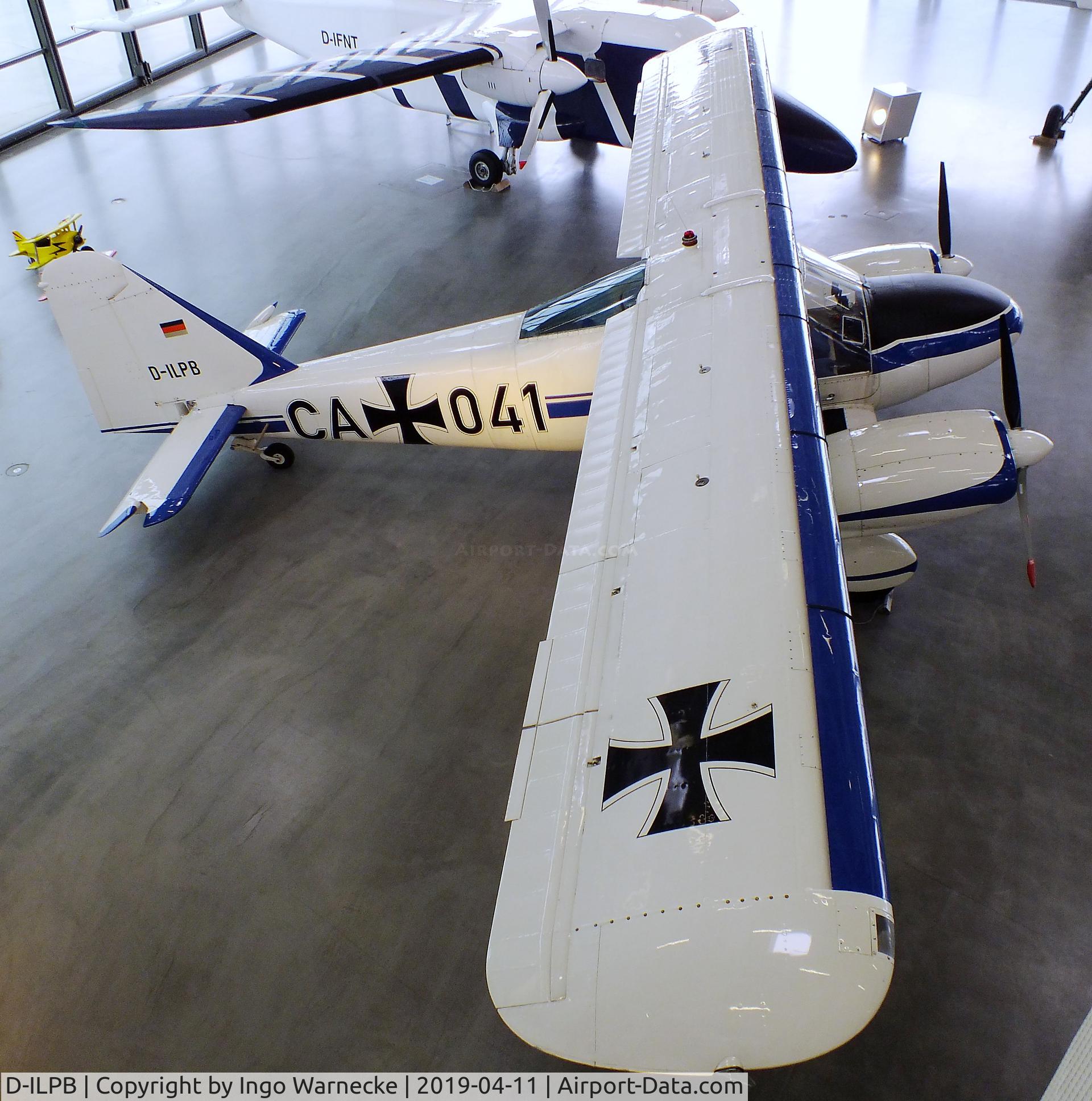 D-ILPB, 1961 Dornier Do-28A-1 C/N 3015, Dornier Do 28A-1 (shown in its former identity as Luftwaffe VIP-transport) at the Dornier Mus, Friedrichshafen
