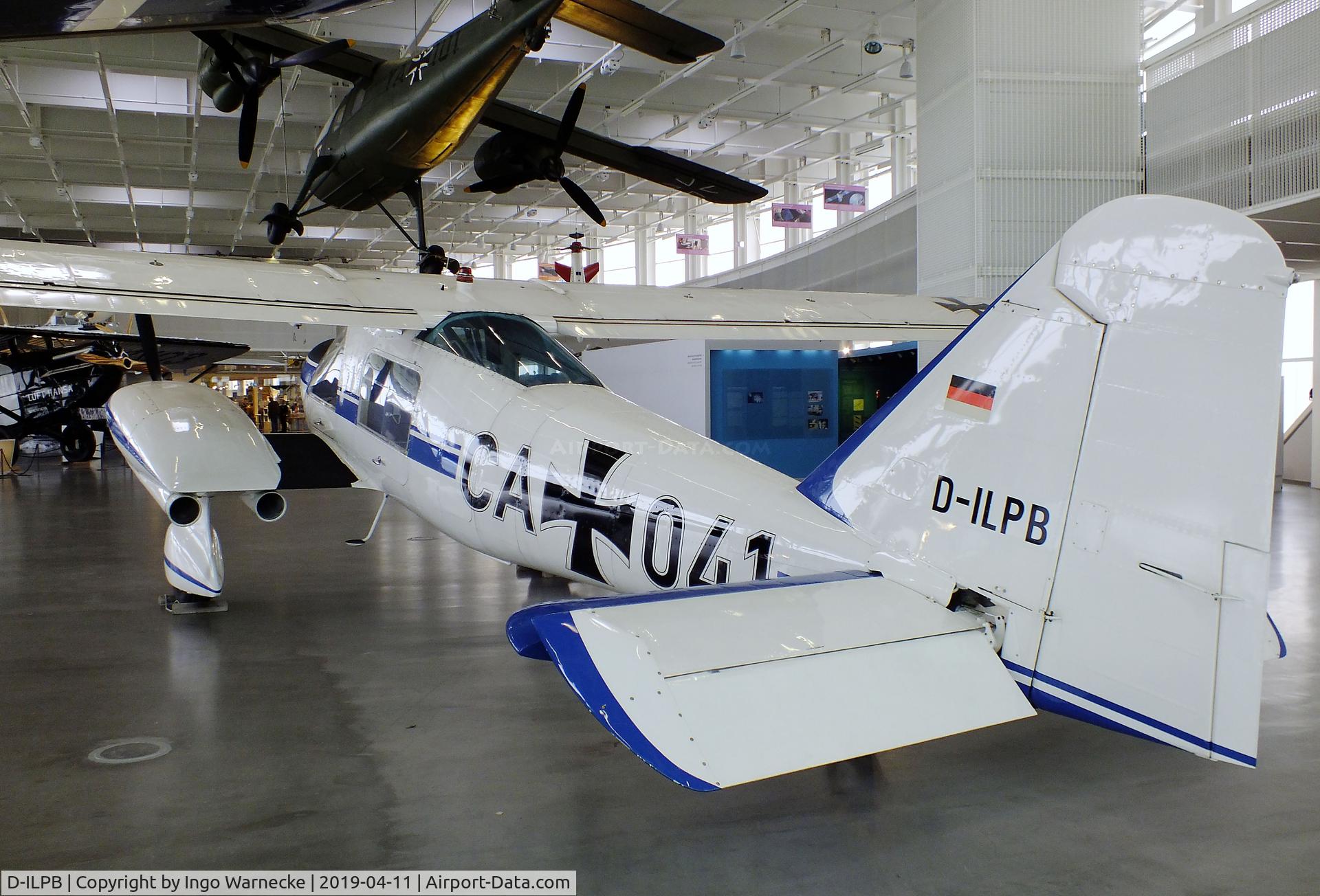 D-ILPB, 1961 Dornier Do-28A-1 C/N 3015, Dornier Do 28A-1 (shown in its former identity as Luftwaffe VIP-transport) at the Dornier Mus, Friedrichshafen