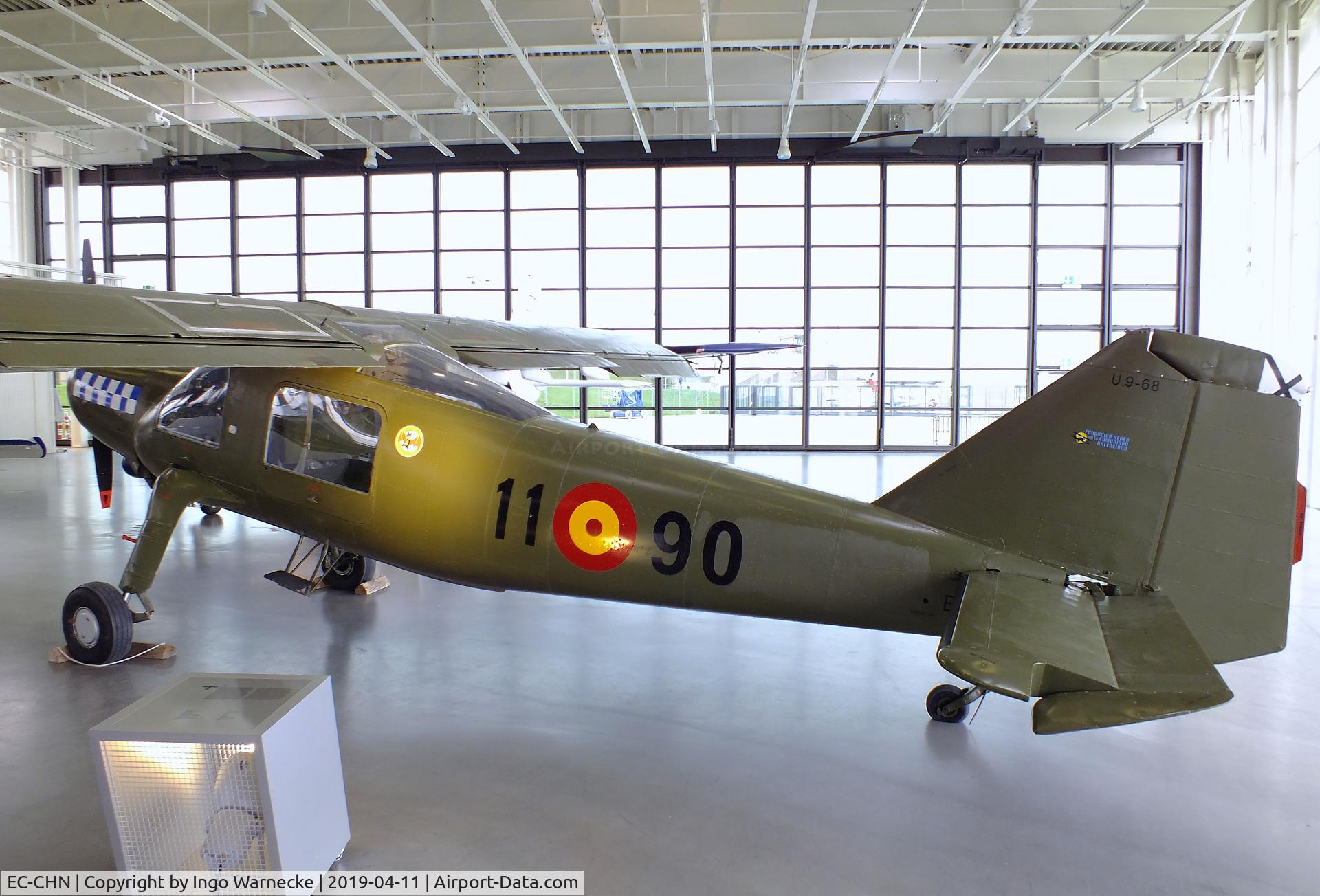 EC-CHN, Dornier Do-27A-5 C/N 408, Dornier Do 27A-5 (still in its military colours as U9 68) at the Dornier Mus, Friedrichshafen