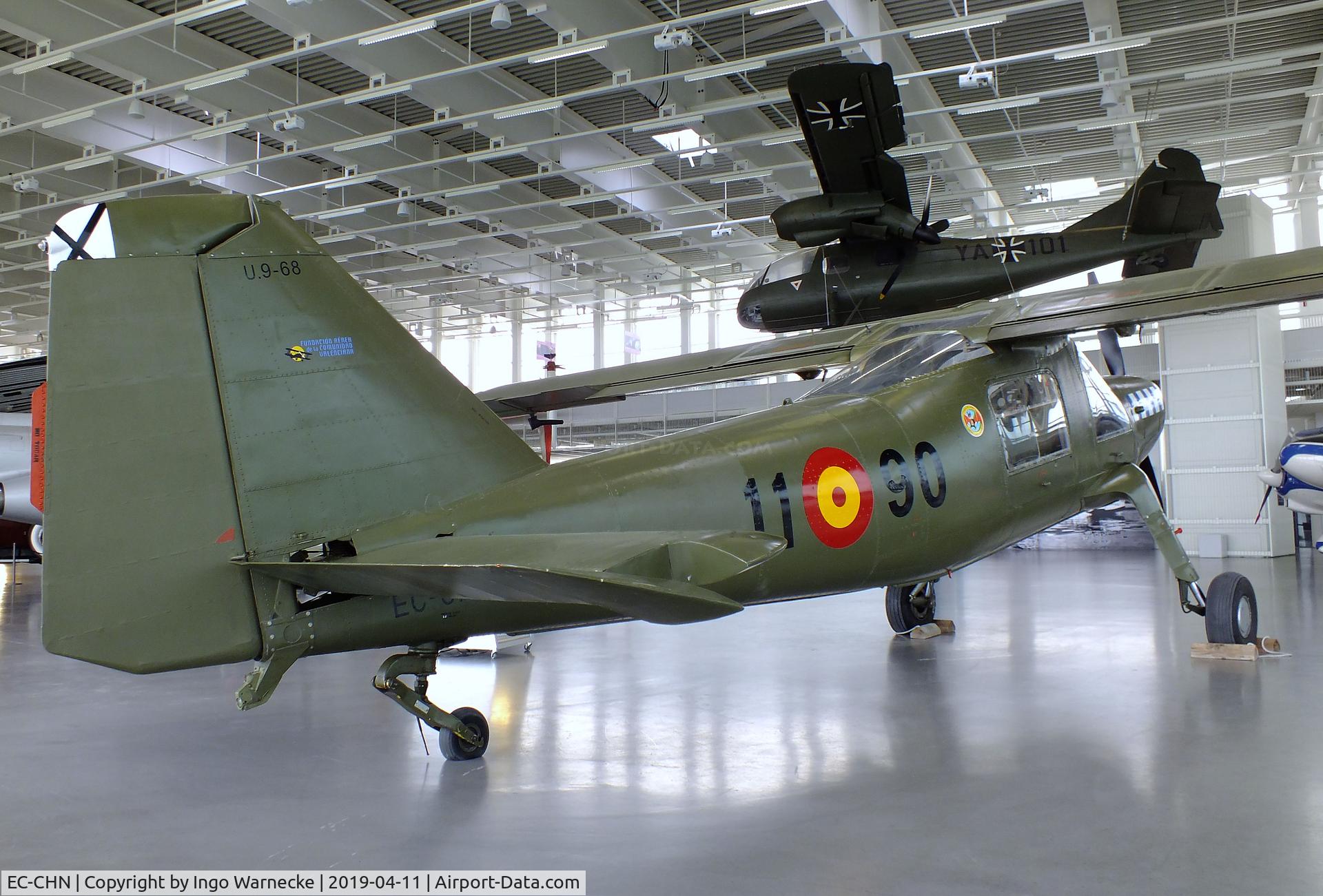 EC-CHN, Dornier Do-27A-5 C/N 408, Dornier Do 27A-5 (still in its military colours as U9 68) at the Dornier Mus, Friedrichshafen