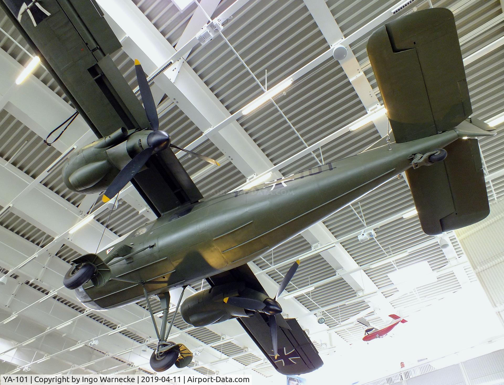 YA-101, 1958 Dornier Do-29v-1 C/N 29-001, Dornier Do 29V-1 at the Dornier Mus, Friedrichshafen