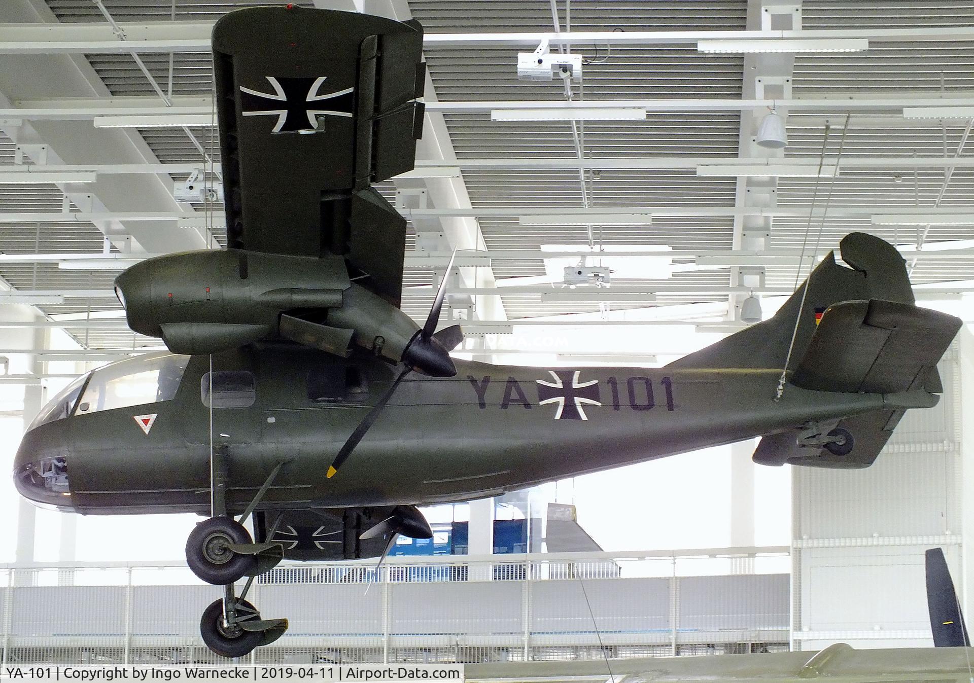 YA-101, 1958 Dornier Do-29v-1 C/N 29-001, Dornier Do 29V-1 at the Dornier Mus, Friedrichshafen