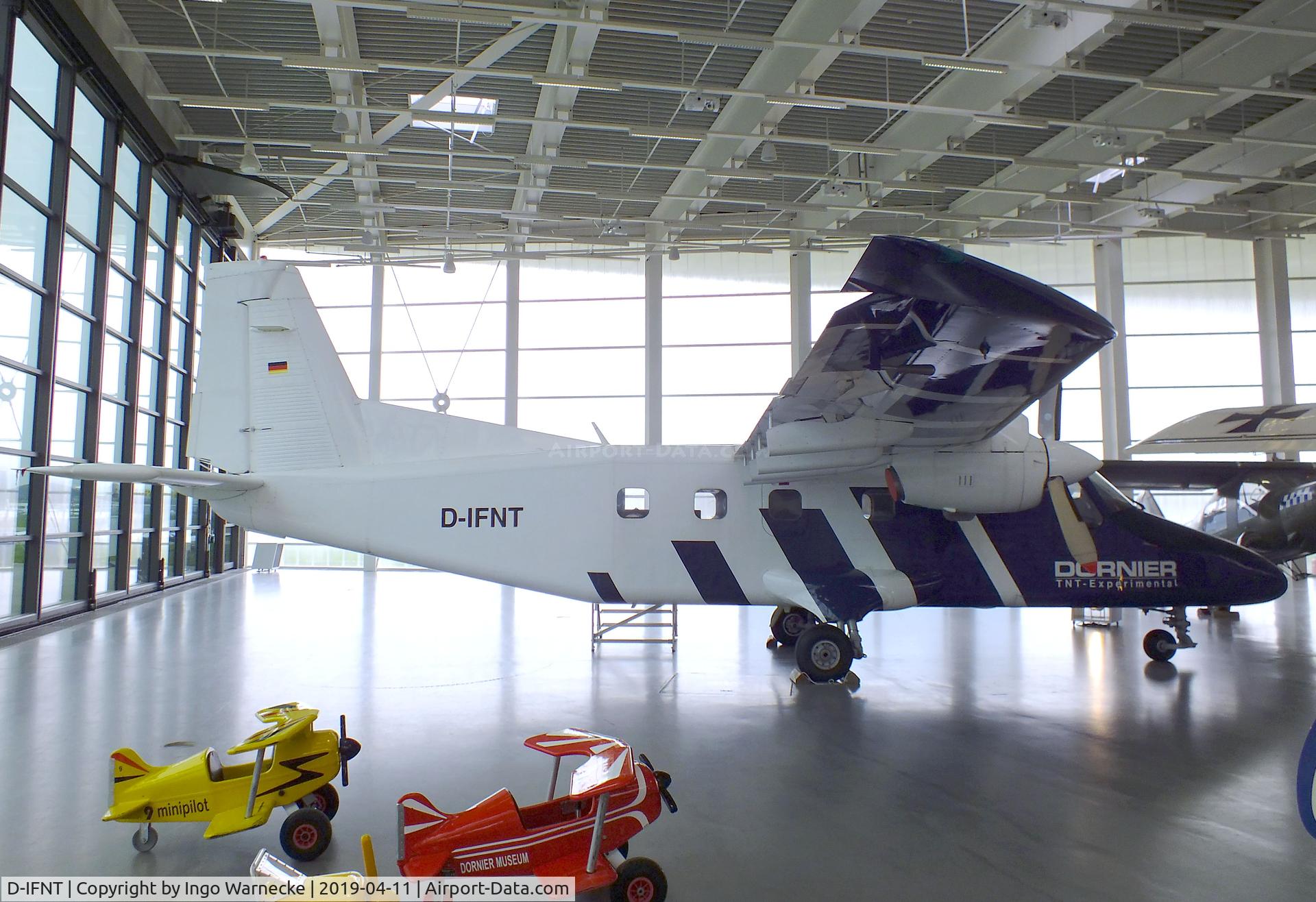 D-IFNT, Dornier Do-28E TNT C/N 4330, Dornier Do 28E TNT at the Dornier Mus, Friedrichshafen