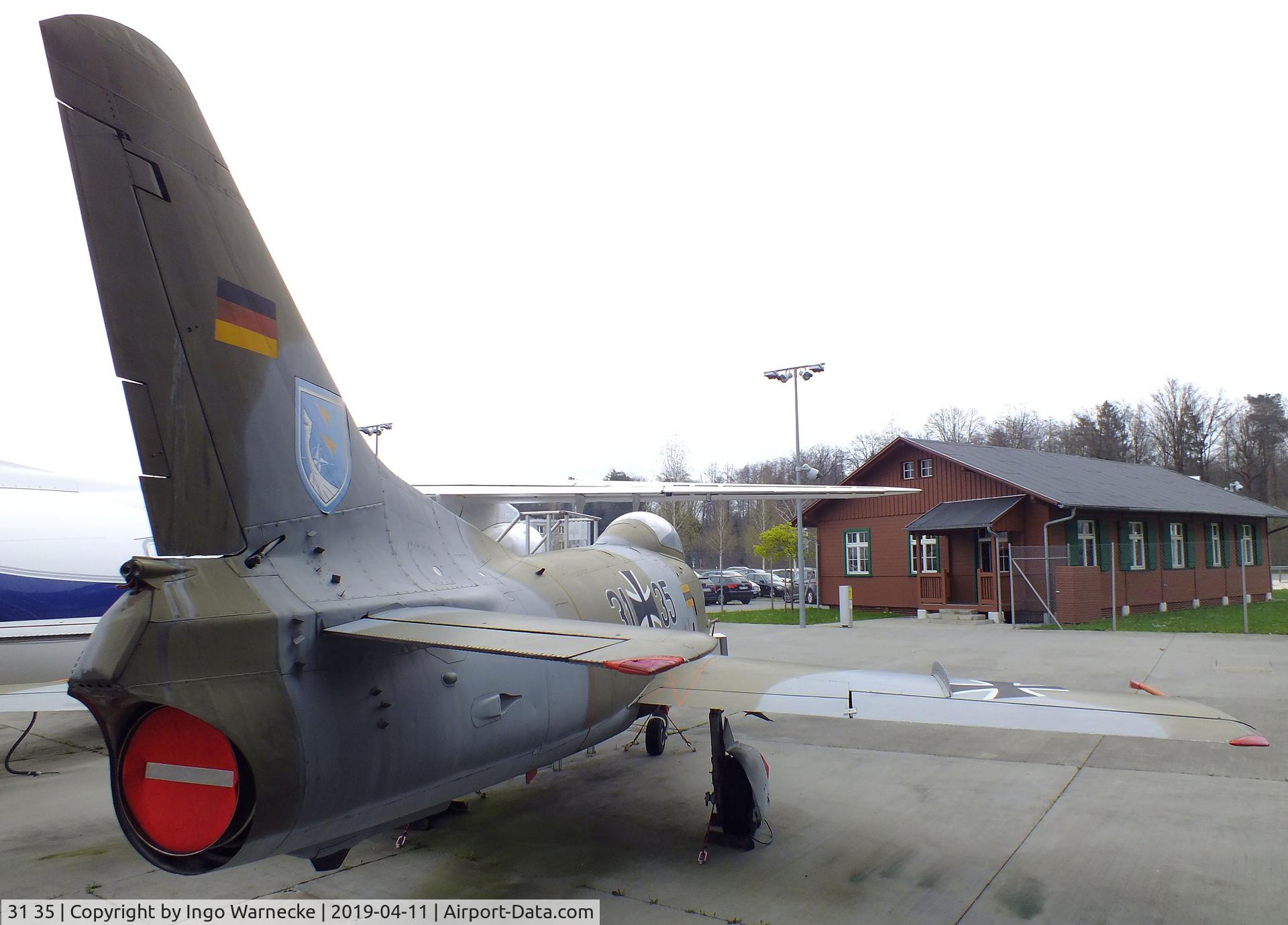 31 35, Fiat G-91R/3 C/N D403, FIAT G.91R/3 at the Dornier Mus, Friedrichshafen