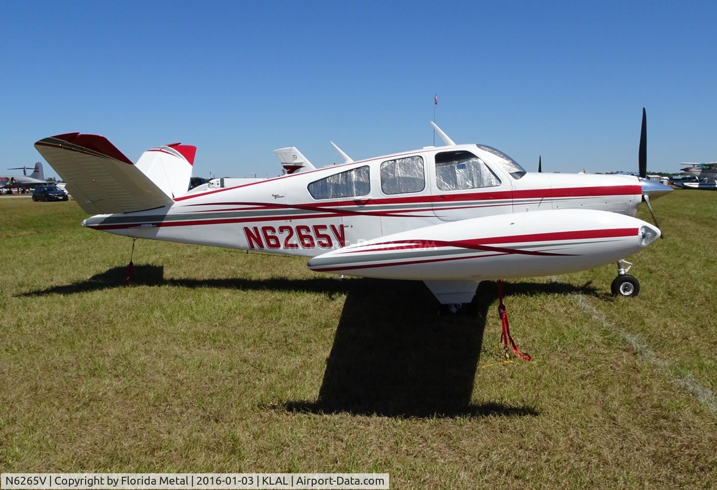N6265V, 1967 Beech V35 Bonanza C/N D-8595, SNF LAL 2017