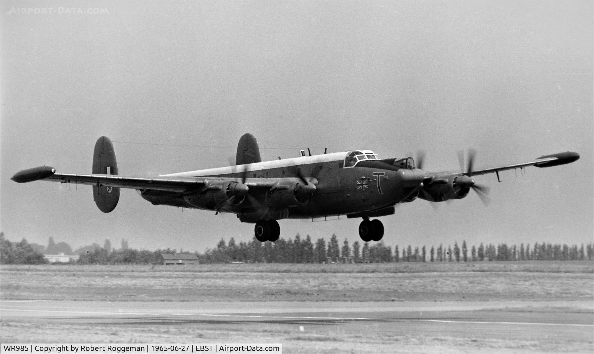 WR985, Avro 716 Shackleton MR.3 C/N Not found WR985, OPEN DAY.RAF.T.