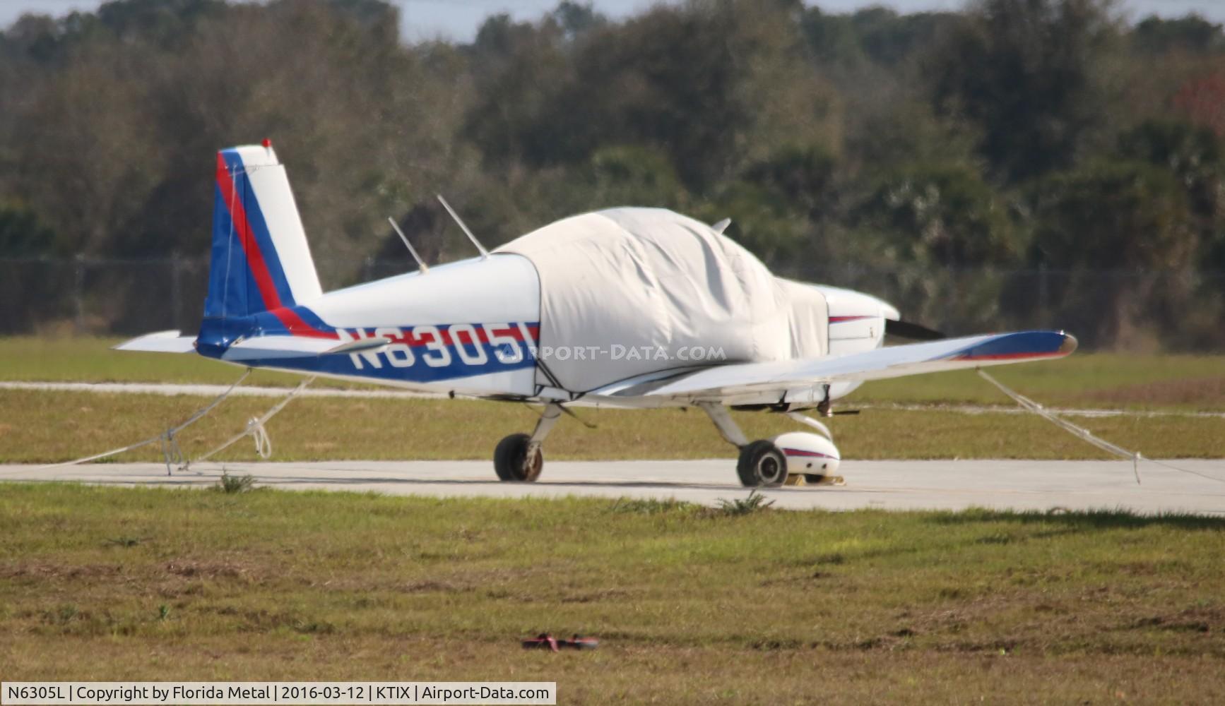 N6305L, 1971 American Aviation AA-1A Trainer C/N AA1A-0305, TICO 2016