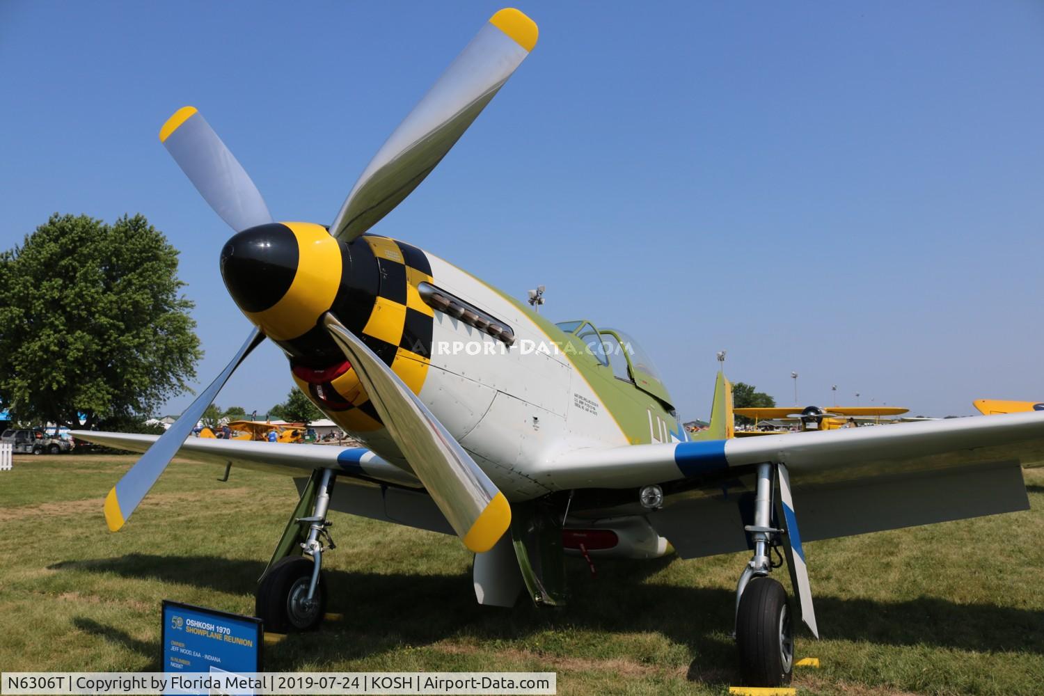 N6306T, 1960 North American/aero Classics P-51D C/N 44-74878, EAA OSH 2019