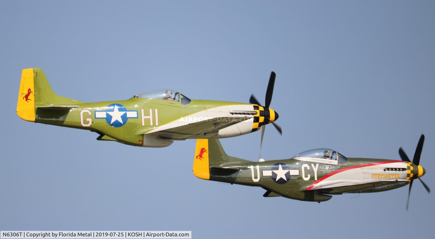 N6306T, 1960 North American/aero Classics P-51D C/N 44-74878, EAA OSH 2019