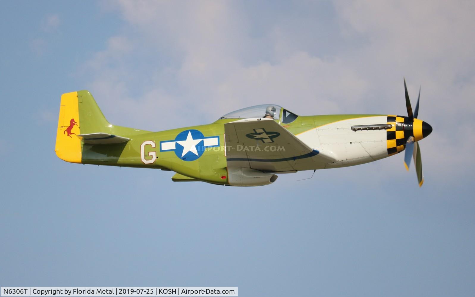 N6306T, 1960 North American/aero Classics P-51D C/N 44-74878, EAA OSH 2019