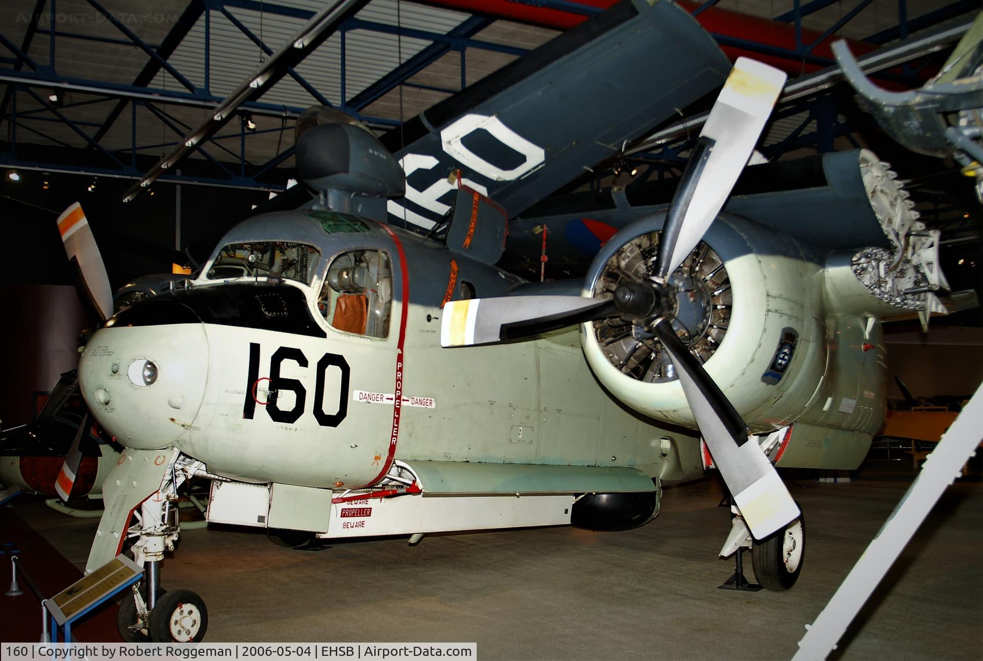 160, Grumman US-2N Tracker C/N 721, PRESERVED.SOESTERBERG.NMM.DUTCH NAVY .V.