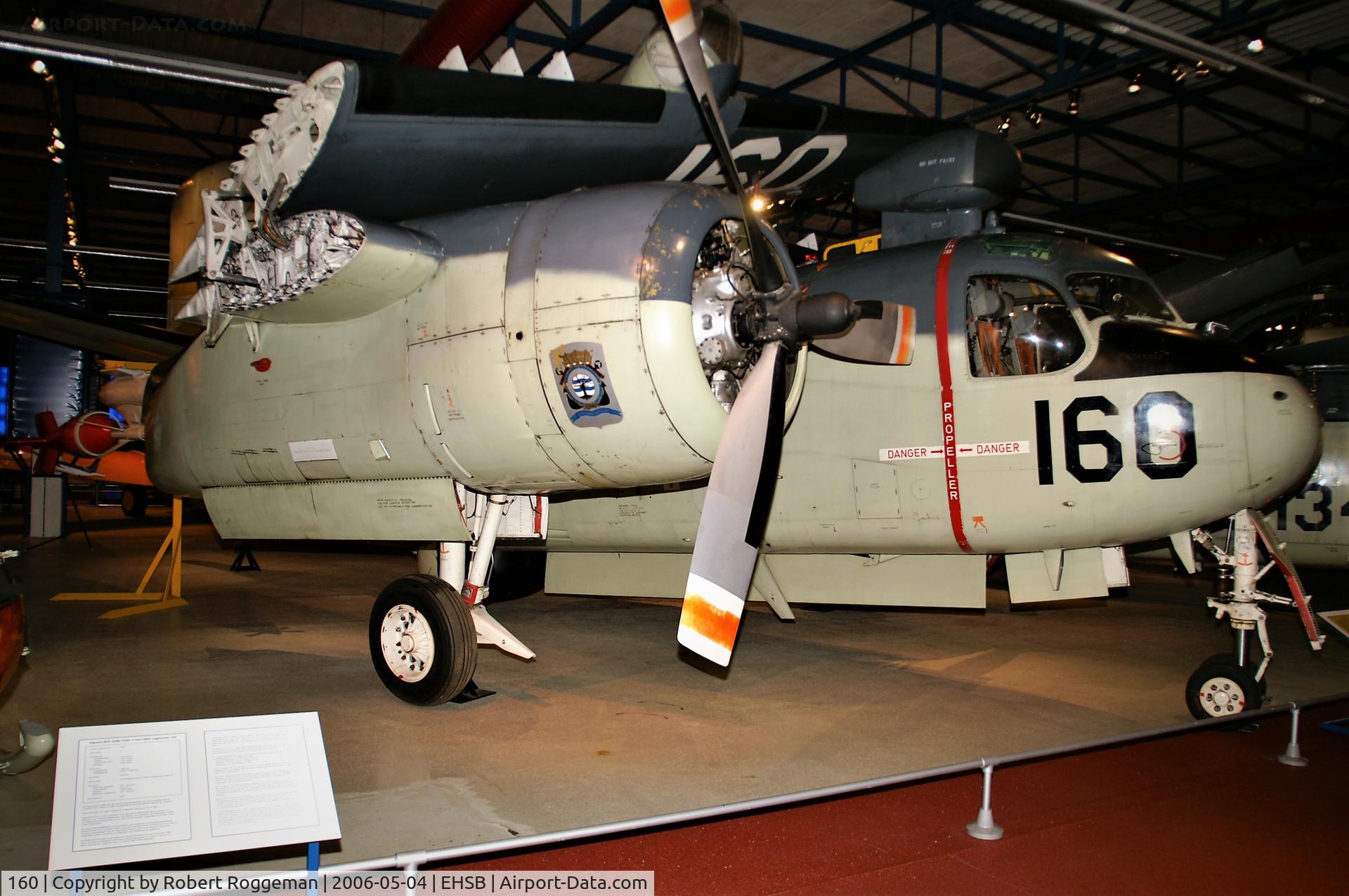 160, Grumman US-2N Tracker C/N 721, PRESERVED.SOESTERBERG.NMM.DUTCH NAVY .V.
