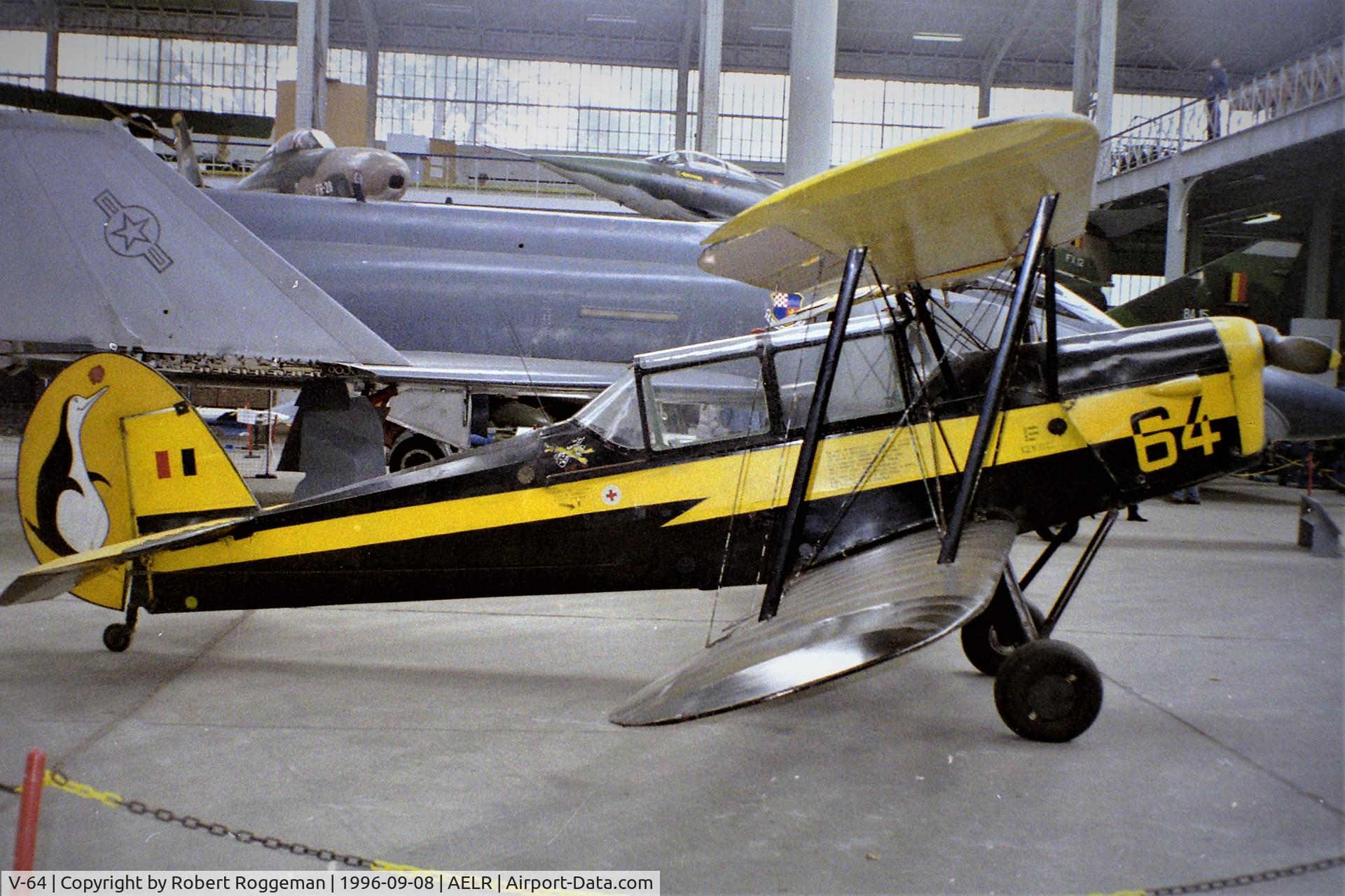 V-64, Stampe-Vertongen SV-4B C/N 1206, PRESERVED.BAM.DEMO COLORS.Now in BEVEKOM EBBE.