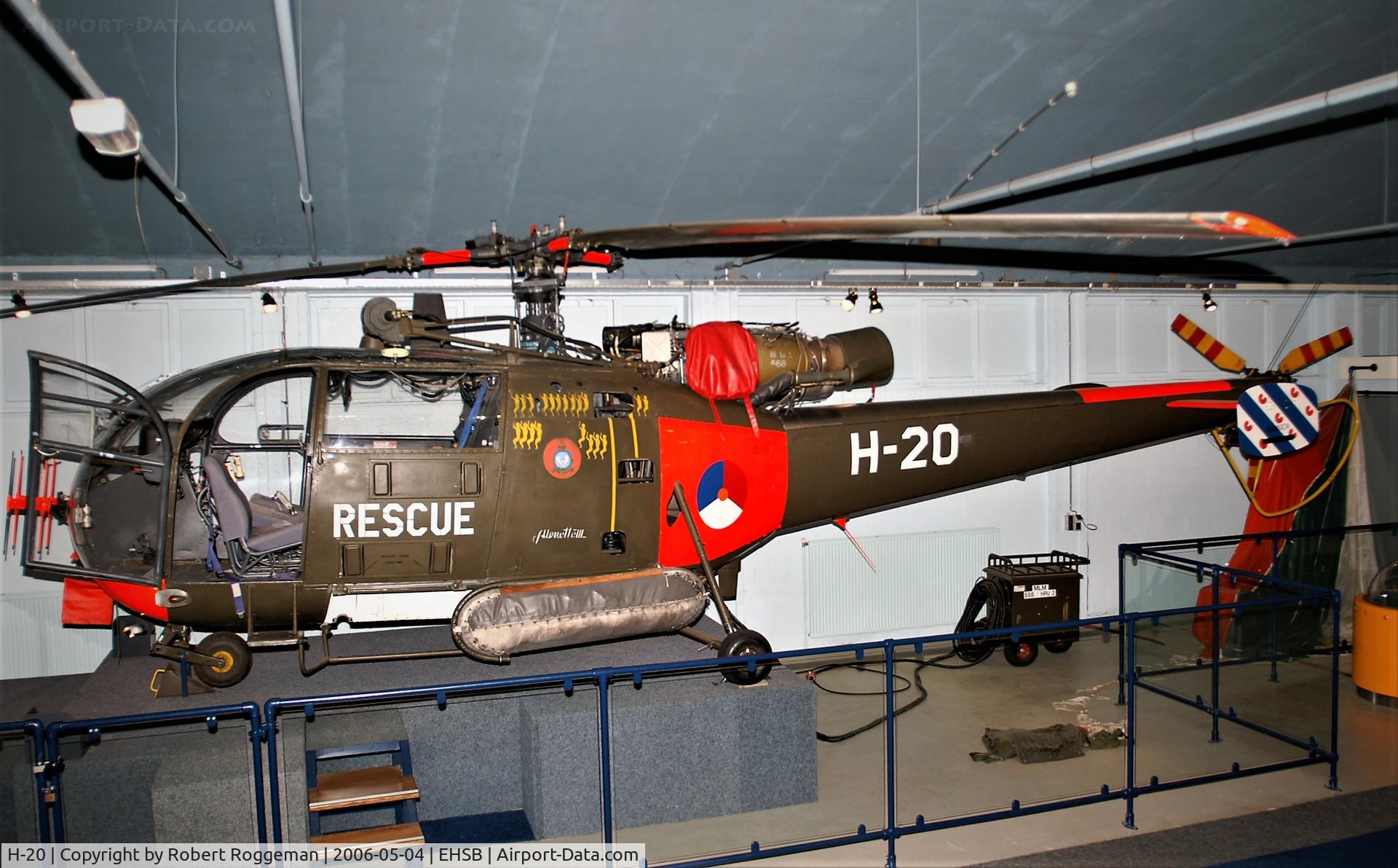 H-20, Sud SE-3160 Alouette III C/N 1320, PRESERVED.NMM.RESCUE.