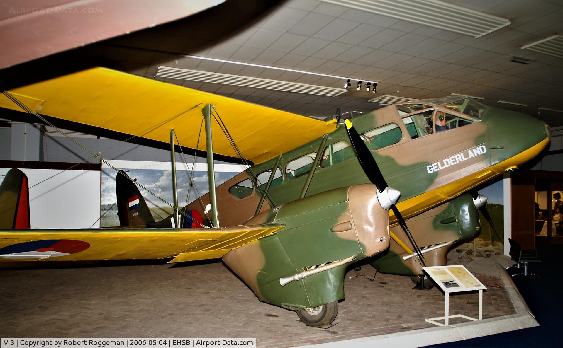 V-3, 1944 De Havilland DH-89B Dominie C/N 6740, PRESERVED.NMM.GELDERLAND.