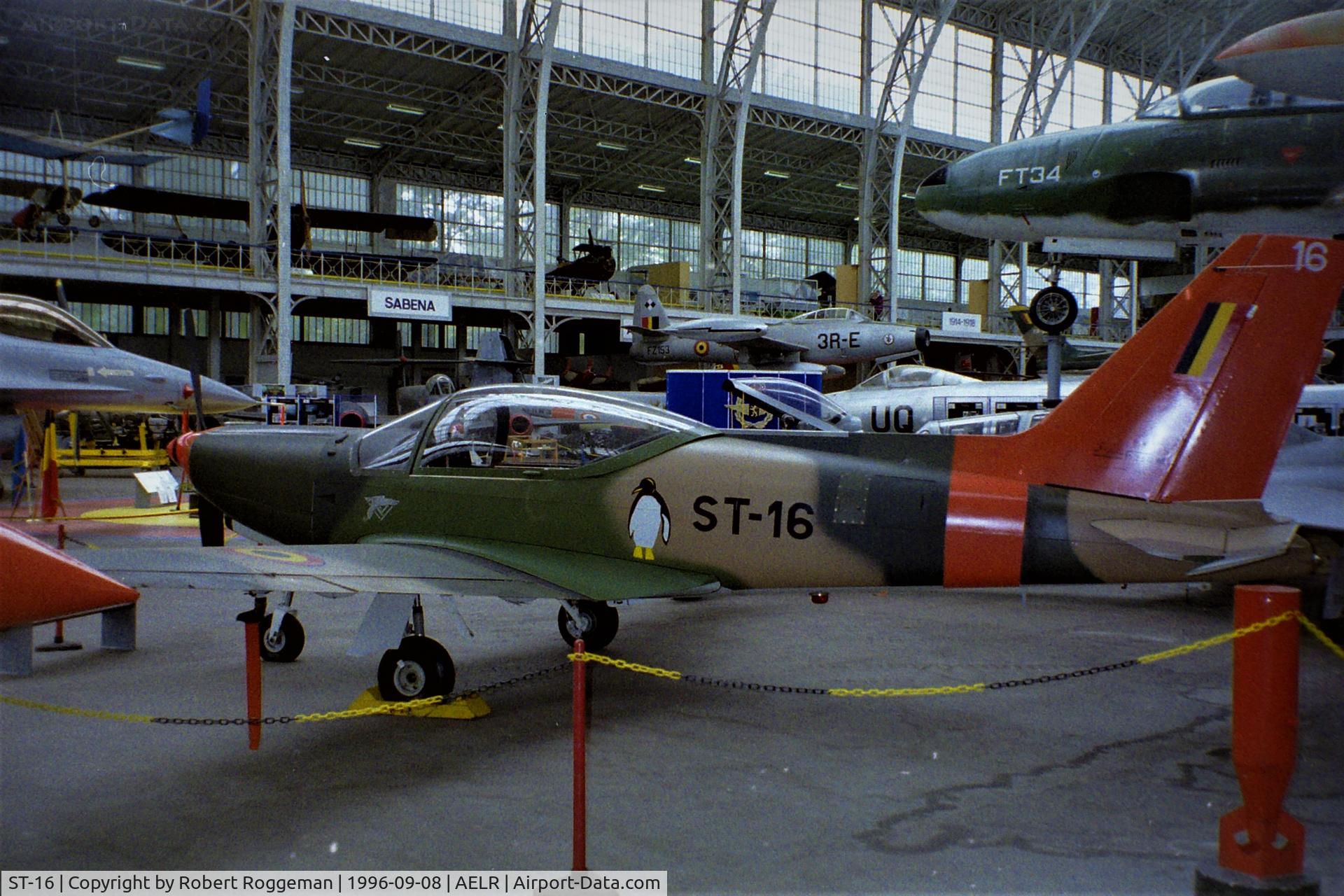 ST-16, SIAI-Marchetti SF-260M+ C/N 10-16, IN MUSEUM FOR EXIBITION.NOW RED DEVIL.
