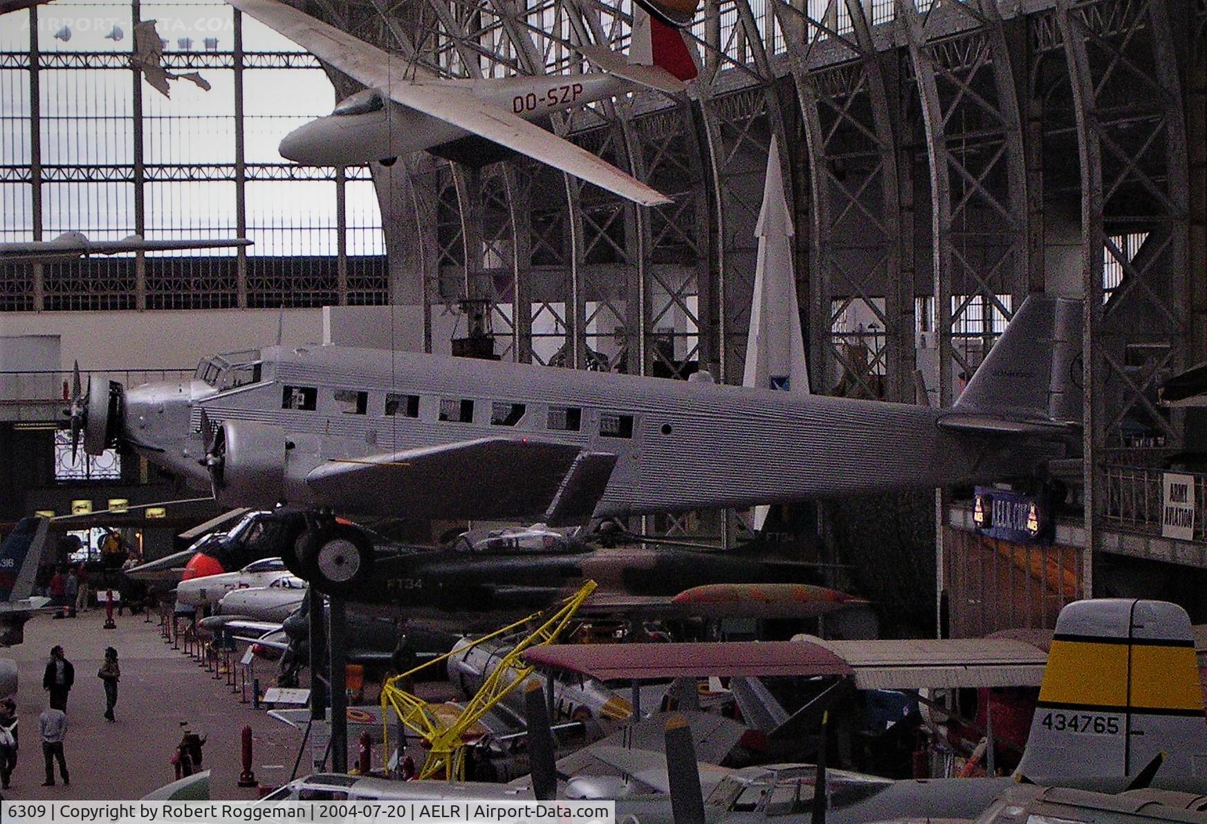 6309, Junkers Ju-52/3mge C/N 5670, PRESERVED.EX FAP.
BAM.