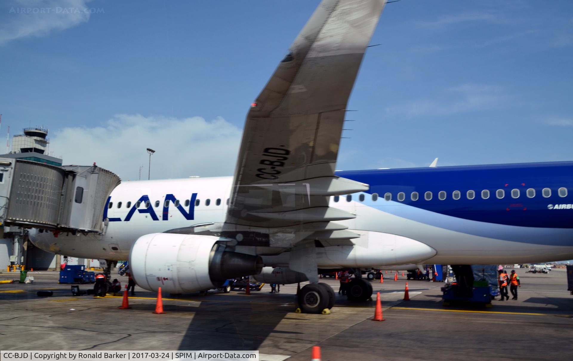 CC-BJD, 2013 Airbus A320-214 C/N 5748, Parked Lima