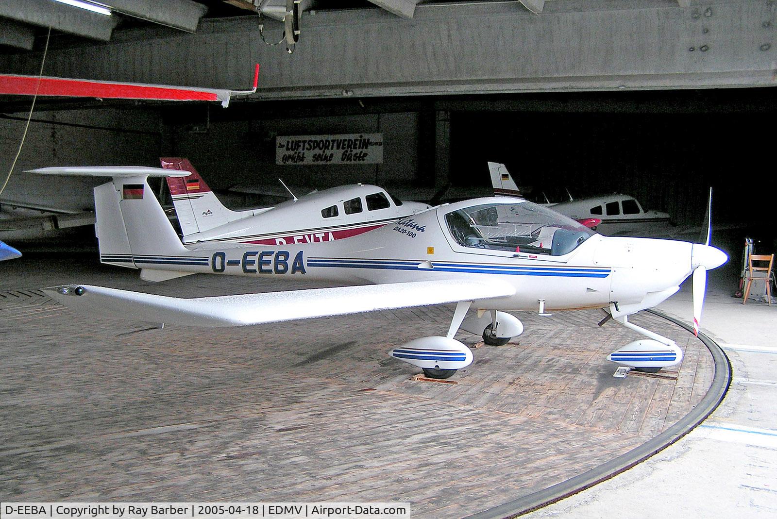 D-EEBA, Diamond DA.20-A1 Katana C/N 10026, D-EEBA   Diamond DA.20-A1 Katana [10026] Vilshofen~D 18/04/05