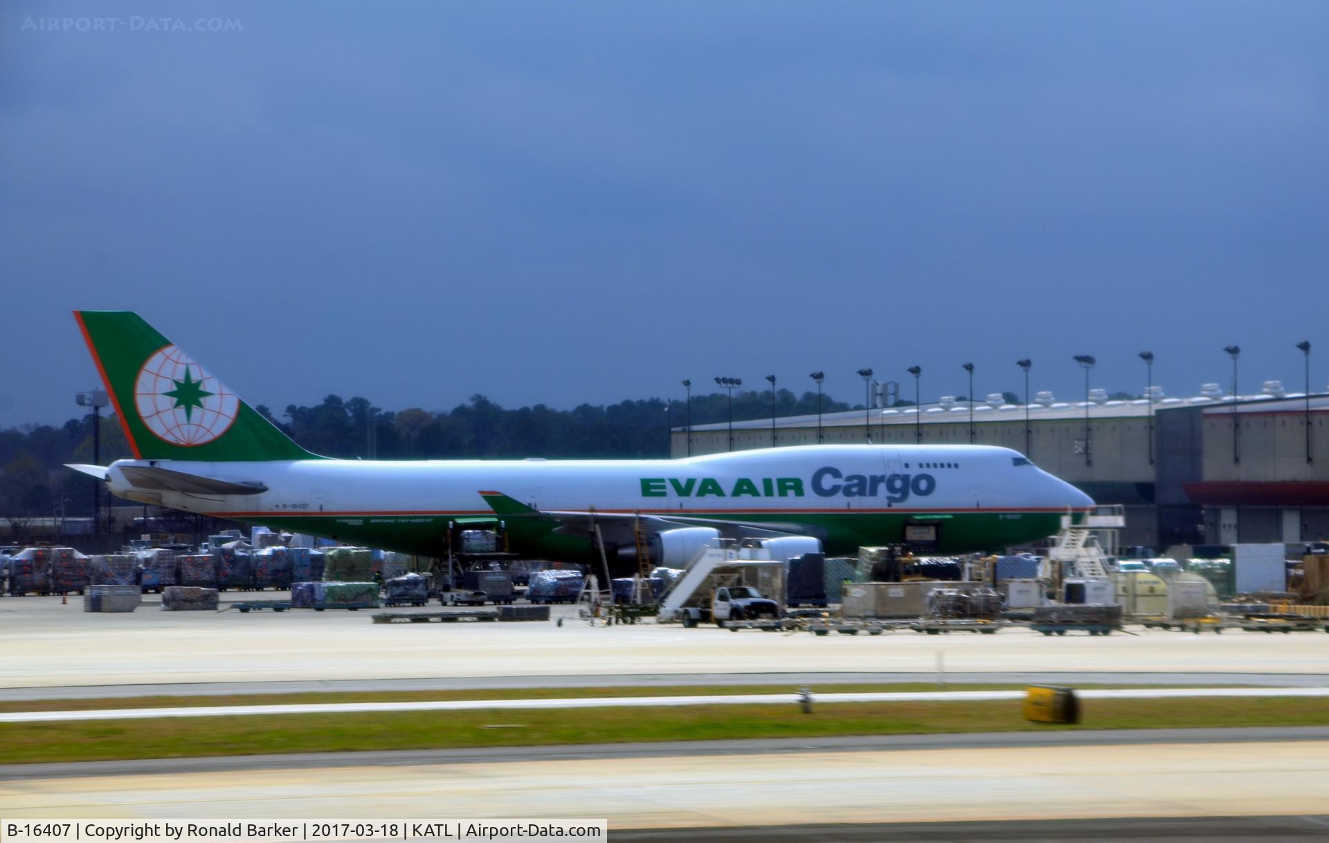 B-16407, 1995 Boeing 747-45E(BDSF) C/N 27899, Cargo ramp Atlanta