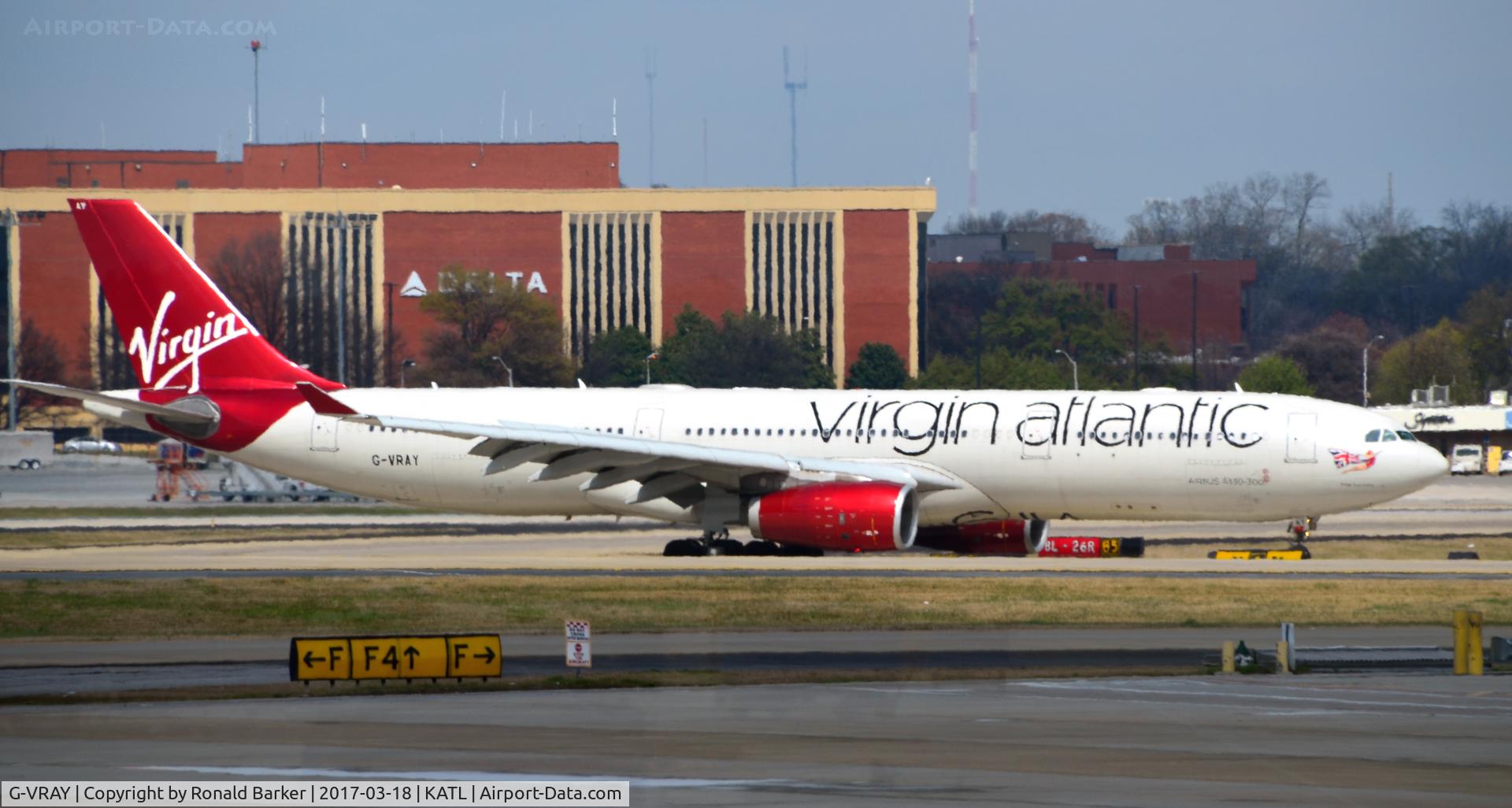 G-VRAY, 2012 Airbus A330-343X C/N 1296, 