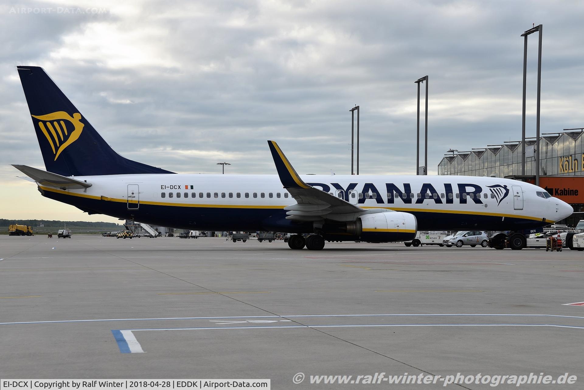 EI-DCX, 2004 Boeing 737-8AS C/N 33569, Boeing 737-8AS(W) - FR RYR Ryanair - 33569 - EI-DCX - 28.04.2018 - CGN