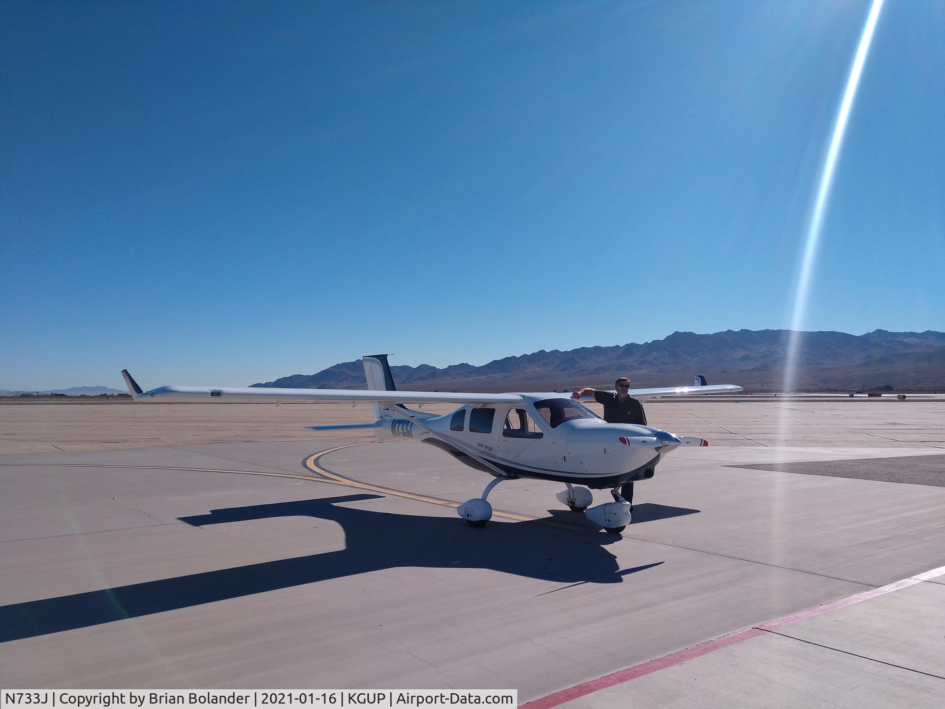 N733J, Jabiru J230-SP C/N 704, On the way to its new home, KSMX
