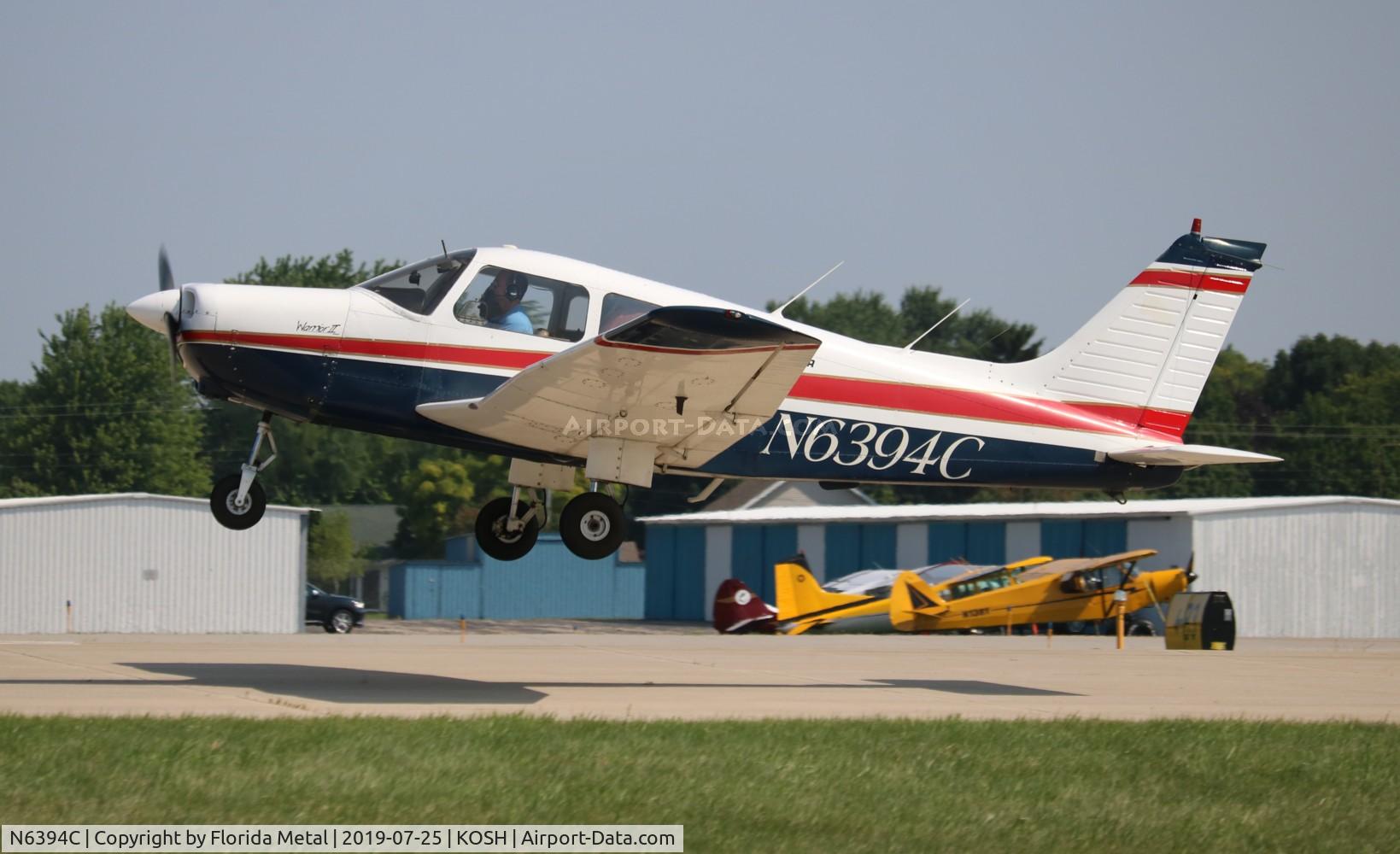 N6394C, 1978 Piper PA-28-161 C/N 28-7816420, EAA OSH 2019