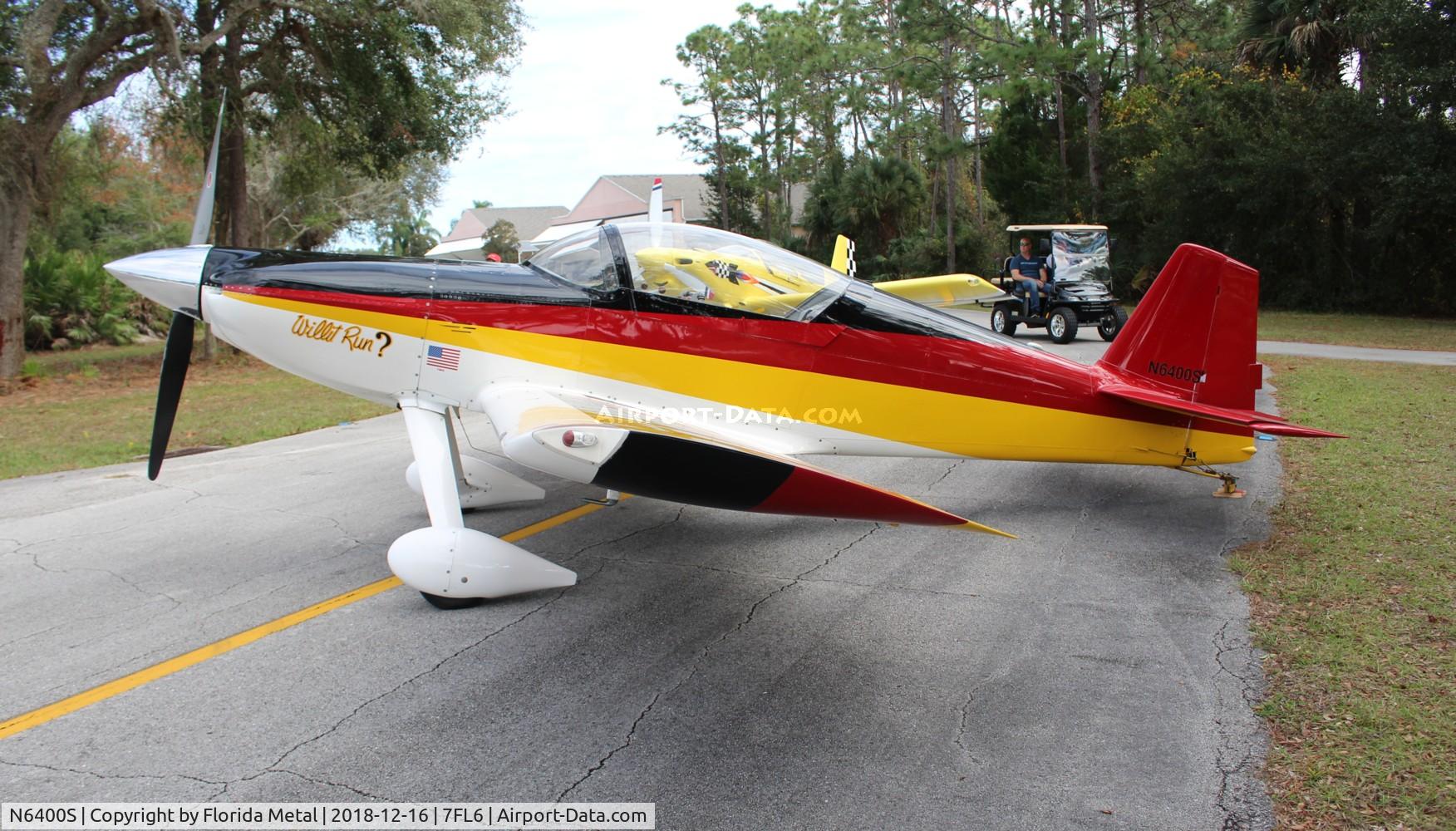 N6400S, 1999 Vans RV-4 C/N 4272/218, Spruce Creek 2018