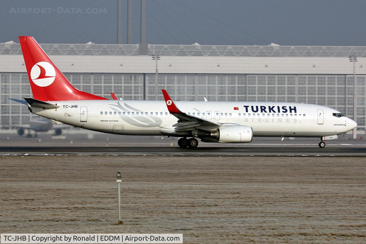 TC-JHB, 2008 Boeing 737-8F2 C/N 35741, at munchen