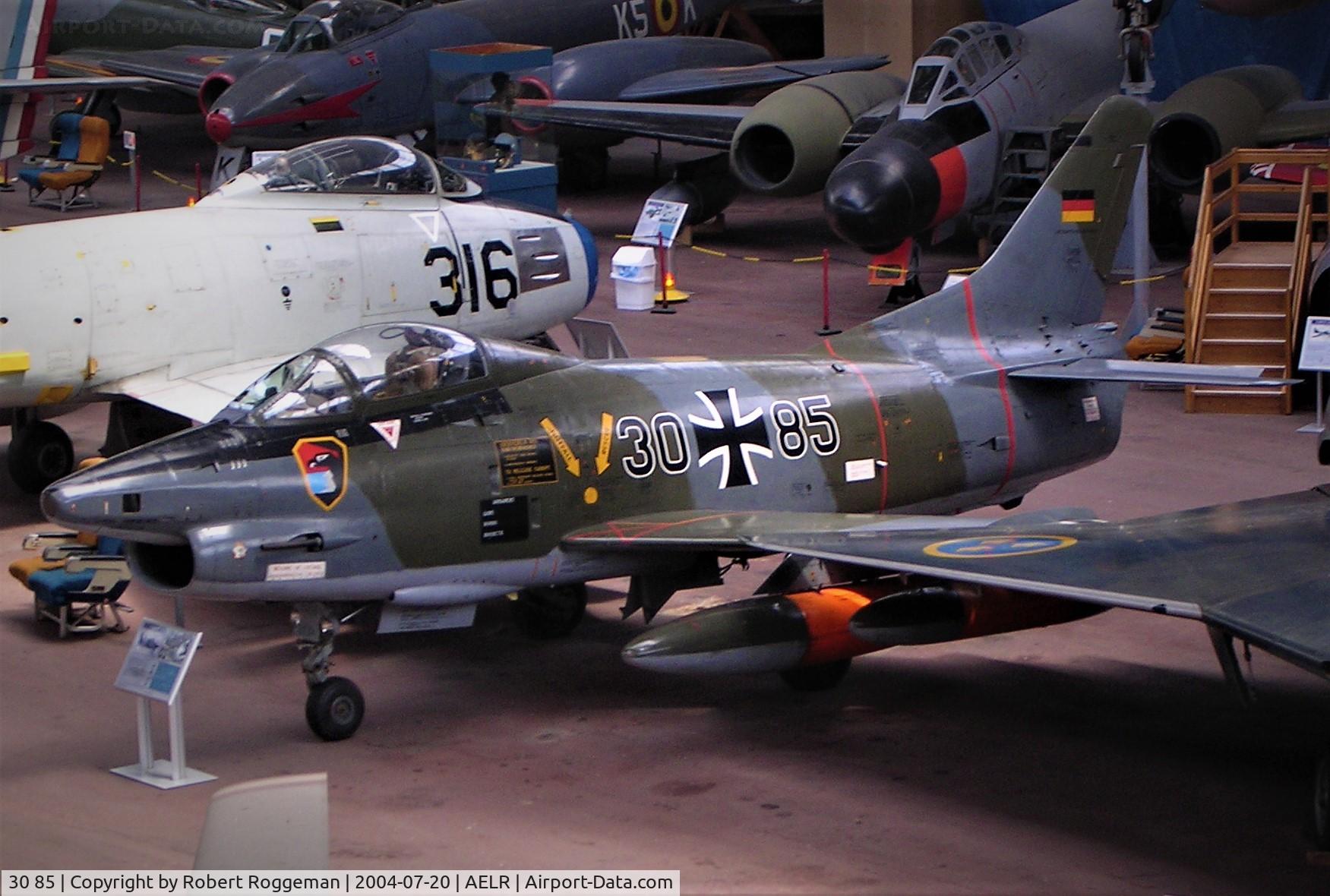 30 85, Fiat G-91R/3 C/N D348, Preserved.GAF.
