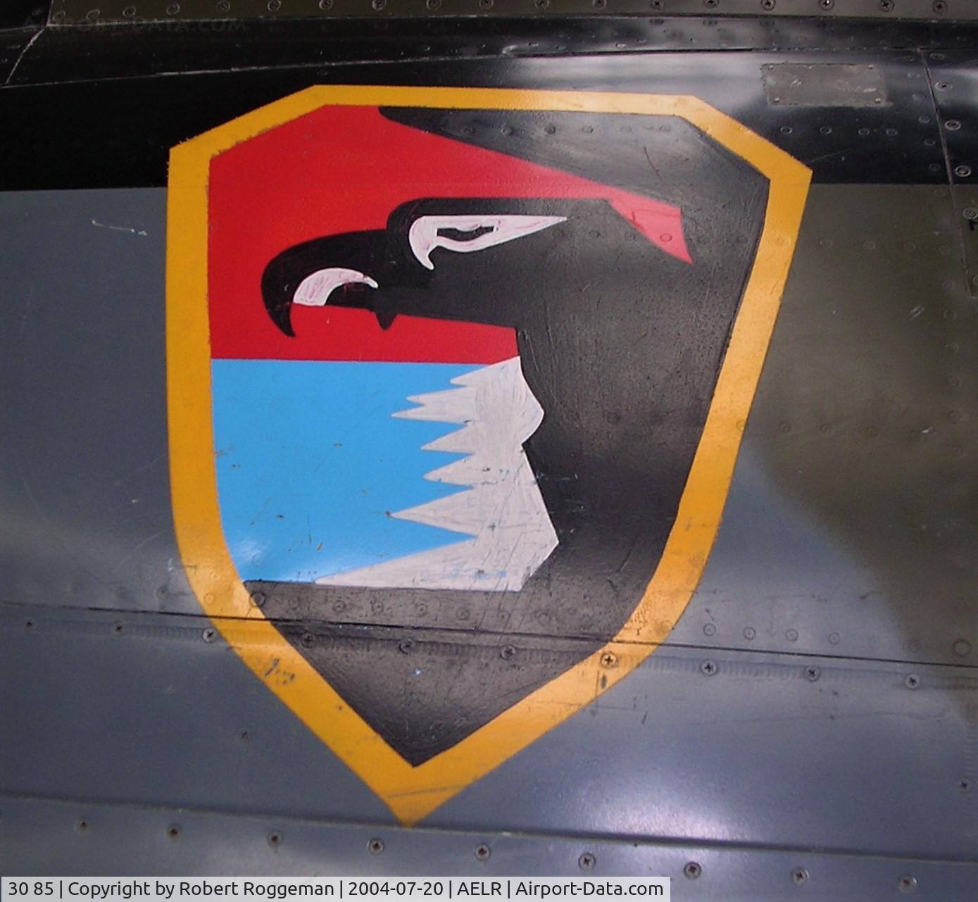30 85, Fiat G-91R/3 C/N D348, Preserved.GAF
