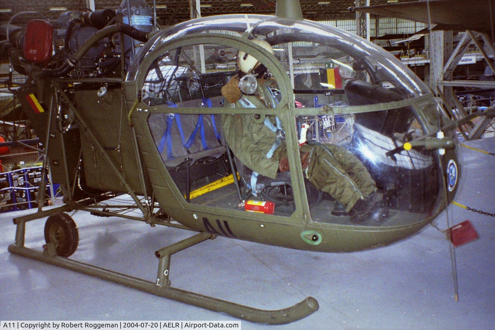 A11, Sud SE-3130 Alouette II C/N 1535, PRESERVED.BAM.