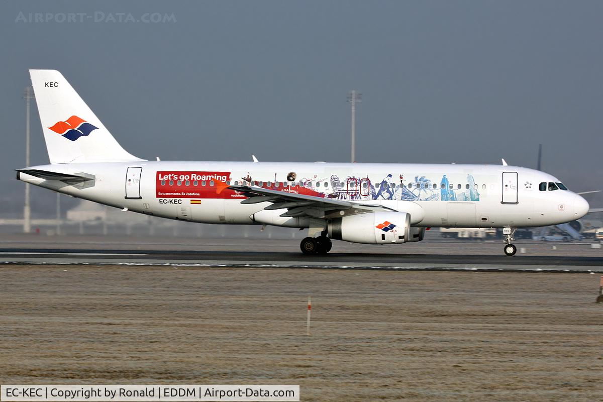 EC-KEC, 2000 Airbus A320-232 C/N 1183, at munchen