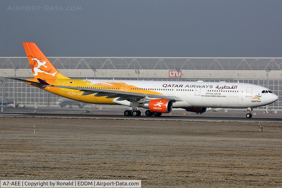 A7-AEE, 2005 Airbus A330-302 C/N 711, at munchen