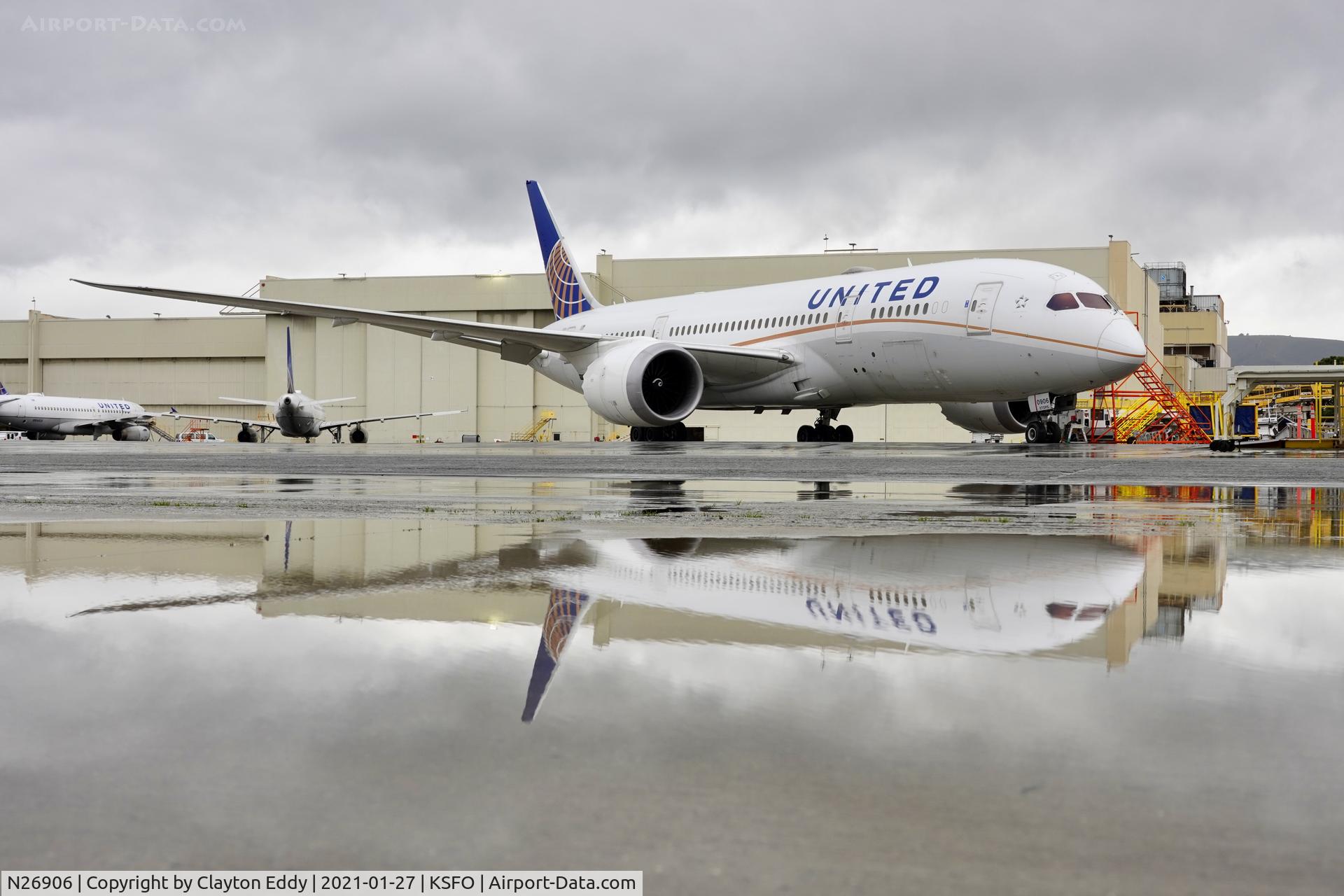 N26906, 2012 Boeing 787-8 Dreamliner C/N 34829, SFO 2021