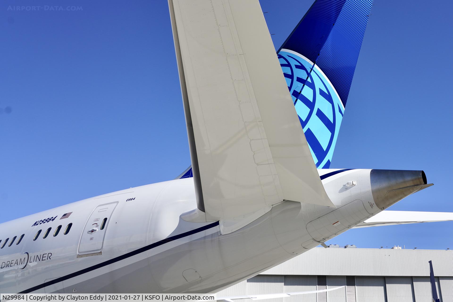 N29984, 2020 Boeing 787-9 Dreamliner Dreamliner C/N 66143, SFO 2021.
