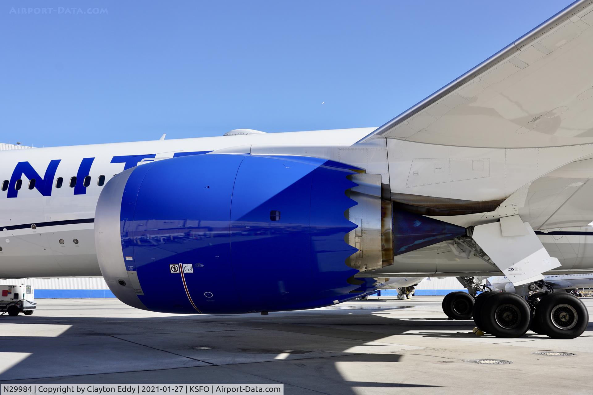 N29984, 2020 Boeing 787-9 Dreamliner Dreamliner C/N 66143, SFO 2021.